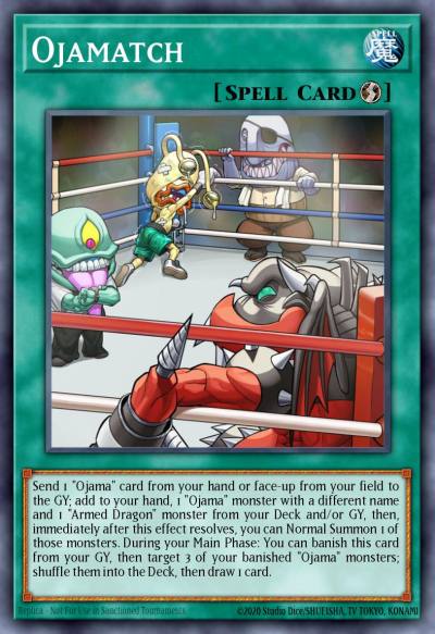 Ojamatch Rare LED2-EN023 Legendary Duelists Ancient Millennium Yugioh card