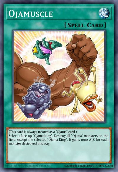 Ojamuscle Common DR04-EN101 Dark Revelation Volume 4 Yugioh card