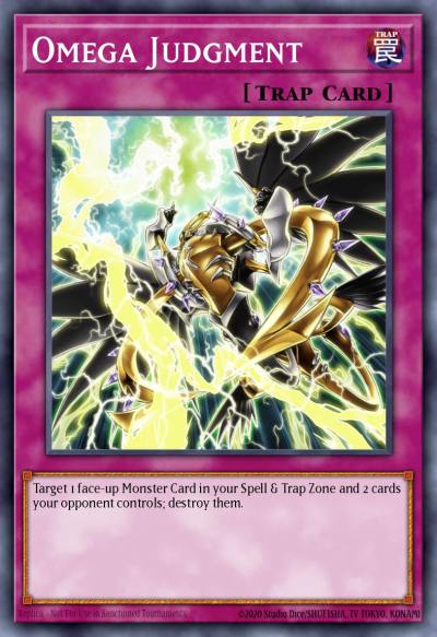 Omega Judgment Common DIFO-EN084 Dimension Force Yugioh card