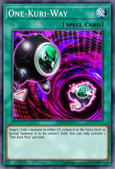 One-Kuri-Way Common MP22-EN100 2022 Tin of the Pharaohs Gods Yugioh card