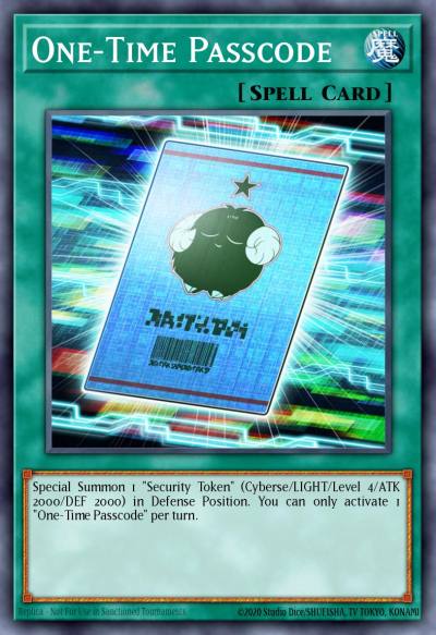 One-Time Passcode Common STAS-EN016 2-Player Starter Set Yugioh card
