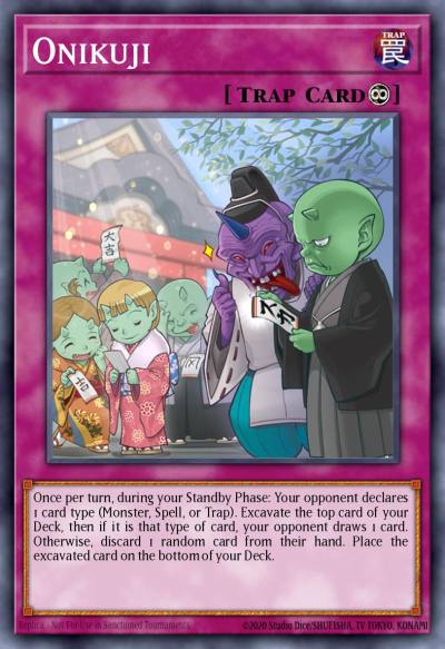 Onikuji Common MP18-EN030 2018 Mega-Tin Mega Pack Yugioh card
