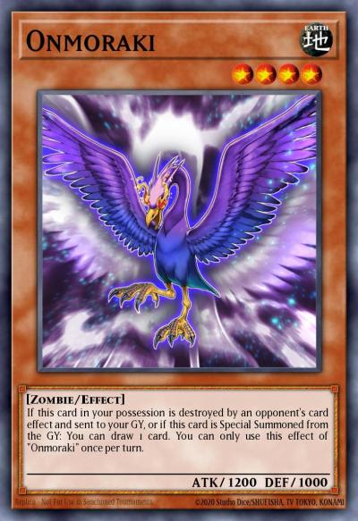 Onmoraki Ultra Rare GFP2-EN032 Ghosts From the Past The 2nd Haunting Yugioh card