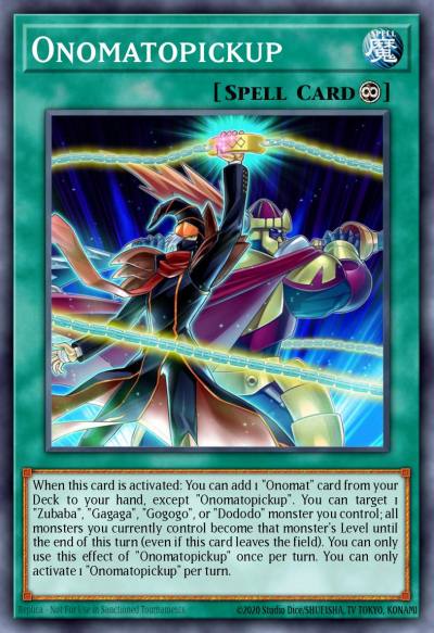 Onomatopickup Rare LED6-EN037 Legendary Duelists Magical Hero Yugioh card