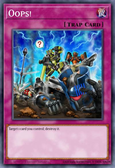 Oops Common MP18-EN223 2018 Mega-Tin Mega Pack Yugioh card