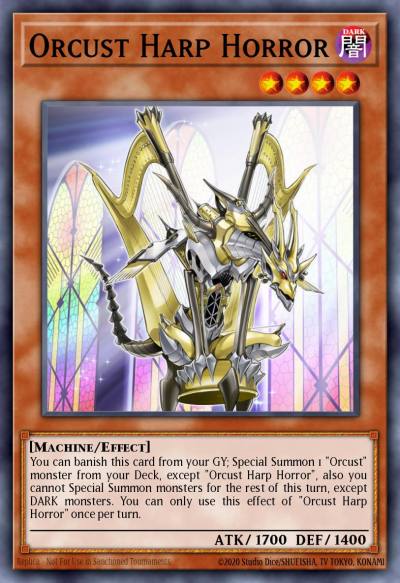 Orcust Harp Horror Ultra Rare BLMM-EN085 Battles of Legend Monster Mayhem Yugioh card