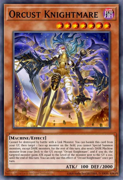 Orcust Knightmare Ultra Rare BLMM-EN087 Battles of Legend Monster Mayhem Yugioh card