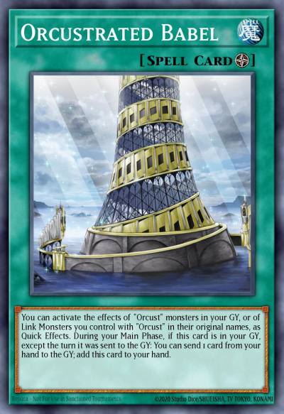 Orcustrated Babel Ultra Rare BLMM-EN097 Battles of Legend Monster Mayhem Yugioh card