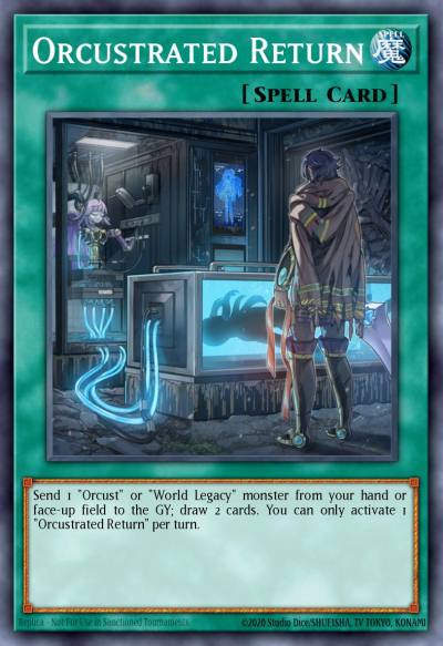 Orcustrated Return Ultra Rare BLMM-EN096 Battles of Legend Monster Mayhem Yugioh card