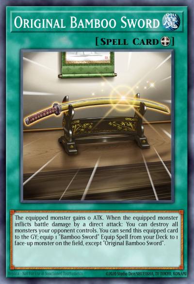Original Bamboo Sword Common DABL-EN070 Darkwing Blast Yugioh card