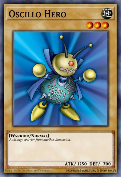 Oscillo Hero Common TP1-023 Tournament Pack 1st Season Yugioh card
