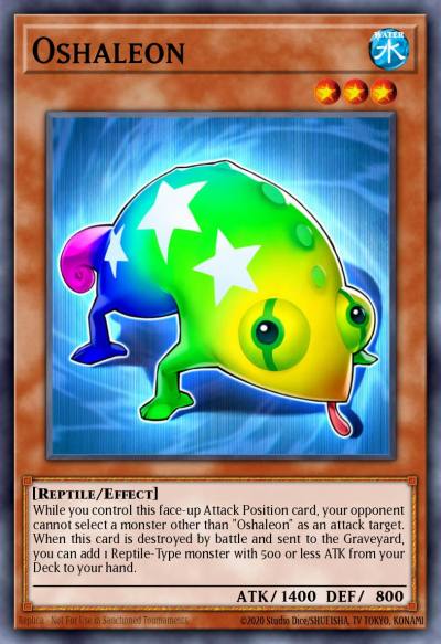 Oshaleon Short Print SOVR-EN036 Stardust Overdrive Yugioh card