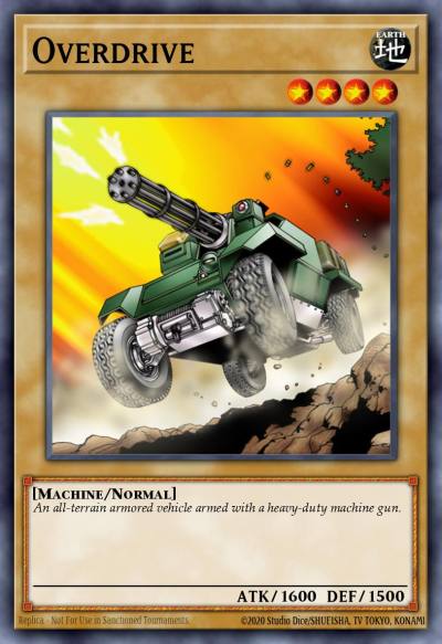 Overdrive Common DEM2-EN006 Demo Deck 2015 Yugioh card