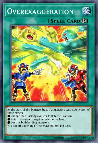 Overexaggeration Common MP24-EN376 25th Anniversary Tin Dueling Mirrors Yugioh card