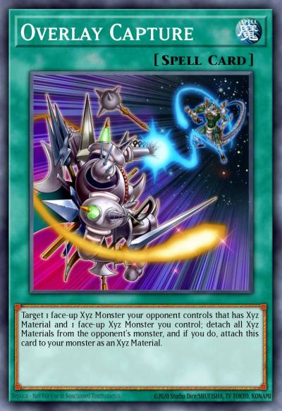 Overlay Capture Super Rare NUMH-EN056 Number Hunters Yugioh card