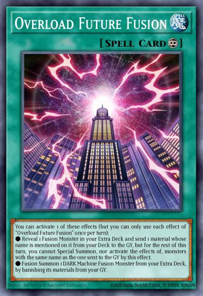 Overload Future Fusion Collector's Rare MZMU-EN055 Maze of Muertos Yugioh card