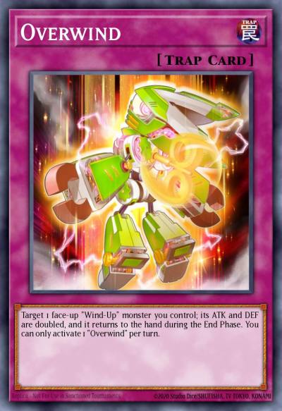 Overwind Common GENF-EN067 Generation Force Yugioh card