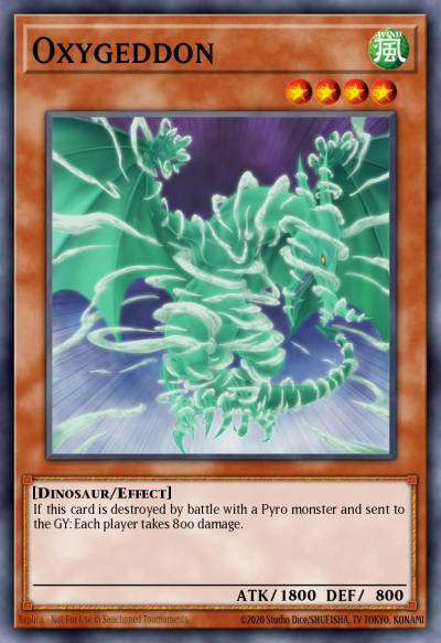 Oxygeddon Common DR04-EN074 Dark Revelation Volume 4 Yugioh card