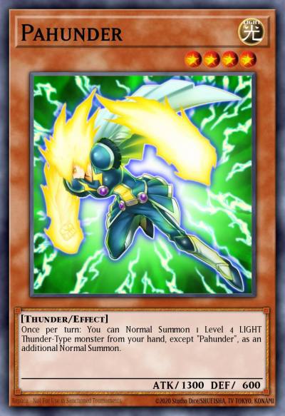 Pahunder Rare REDU-EN095 Return of the Duelist Yugioh card