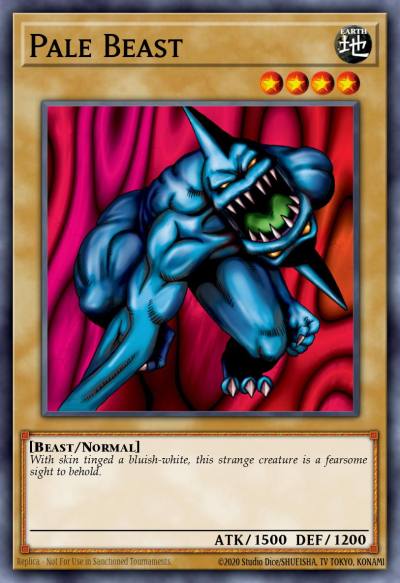 Pale Beast Common MRL-E109 Magic Ruler Yugioh card