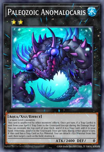 Paleozoic Anomalocaris Super Rare MP17-EN126 2017 Mega-Tin Mega Pack Yugioh card