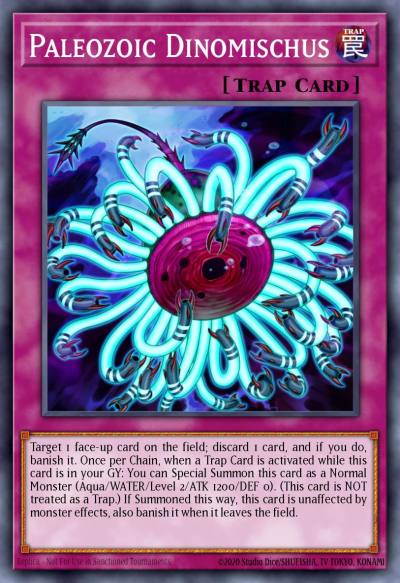 Paleozoic Dinomischus Common MP17-EN169 2017 Mega-Tin Mega Pack Yugioh card