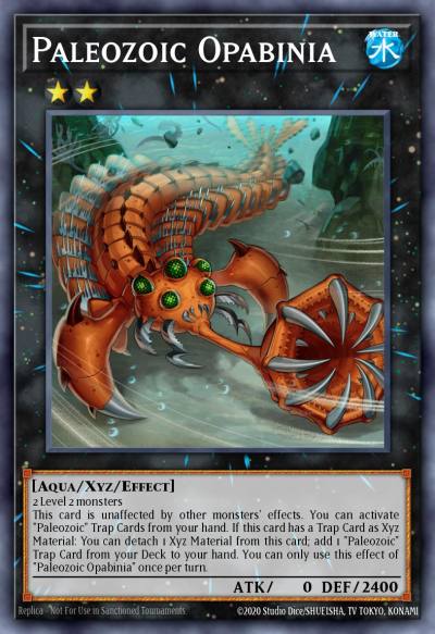 Paleozoic Opabinia Super Rare MP17-EN172 2017 Mega-Tin Mega Pack Yugioh card