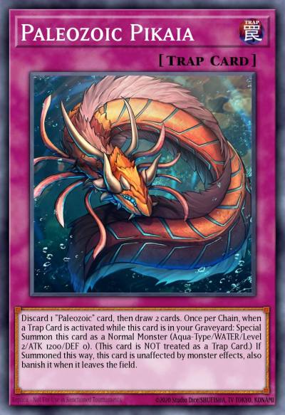 Paleozoic Pikaia Common MP17-EN125 2017 Mega-Tin Mega Pack Yugioh card