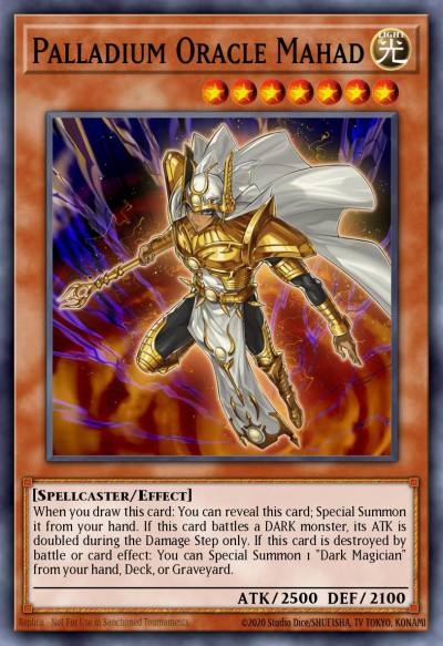 Palladium Oracle Mahad Secret Rare SBPR-EN004 Palladium Oracle Mahad Sweepstakes Yugioh card