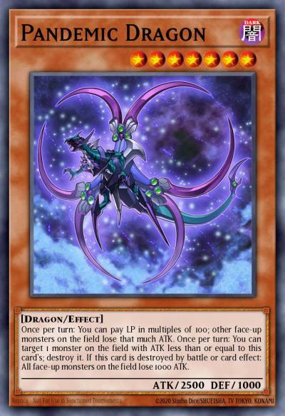 Pandemic Dragon Ultra Rare MVP1-EN006 Yu-Gi-Oh! The Dark Side of Dimensions Movie Pack Yugioh card