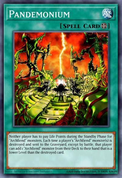 Pandemonium Short Print DCR-094 Dark Crisis Yugioh card