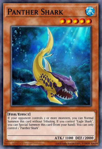 Panther Shark Common LTGY-EN010 Lord of the Tachyon Galaxy Yugioh card