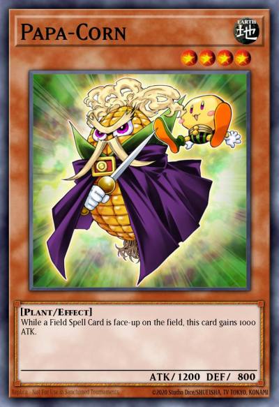Papa-Corn Rare ABYR-EN097 Abyss Rising Yugioh card