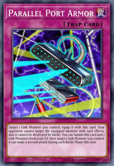 Parallel Port Armor Common MP18-EN213 2018 Mega-Tin Mega Pack Yugioh card