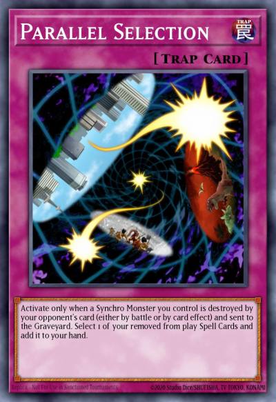 Parallel Selection Rare DREV-EN066 Duelist Revolution Yugioh card