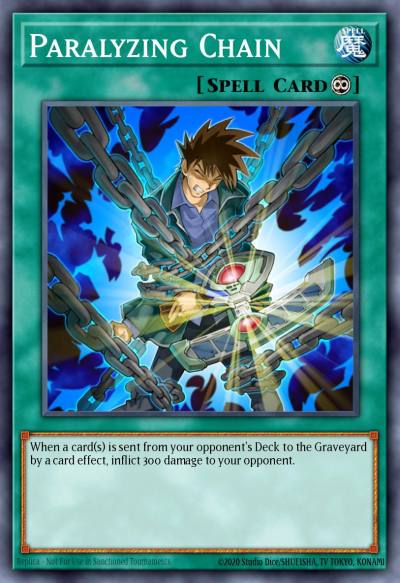 Paralyzing Chain Rare CSOC-EN054 Crossroads of Chaos Yugioh card