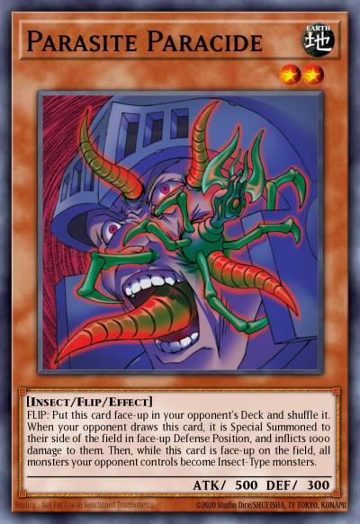 Parasite Paracide Ultra Rare LART-EN043 The Lost Art Promotion 2022 A Yugioh card