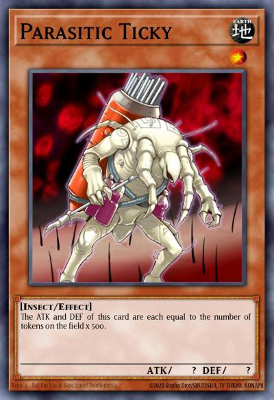 Parasitic Ticky Common DR04-EN138 Dark Revelation Volume 4 Yugioh card
