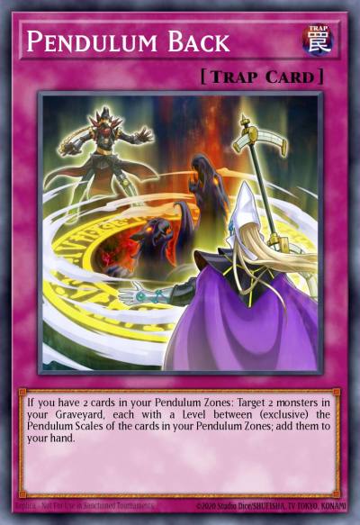 Pendulum Back Super Rare DUEA-EN078 Duelist Alliance Yugioh card