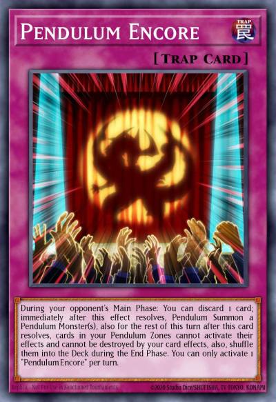 Pendulum Encore Common BLVO-EN091 Blazing Vortex Yugioh card