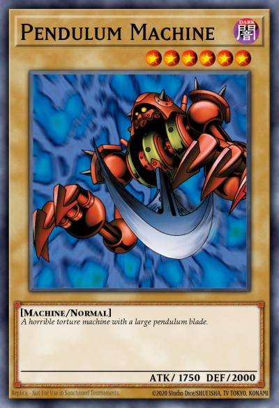 Pendulum Machine Common GLD4-EN002 Gold Series 4 Pyramids Edition Yugioh card