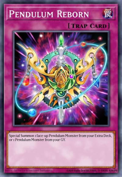 Pendulum Reborn Rare MP16-EN229 2016 Mega-Tin Mega Pack Yugioh card