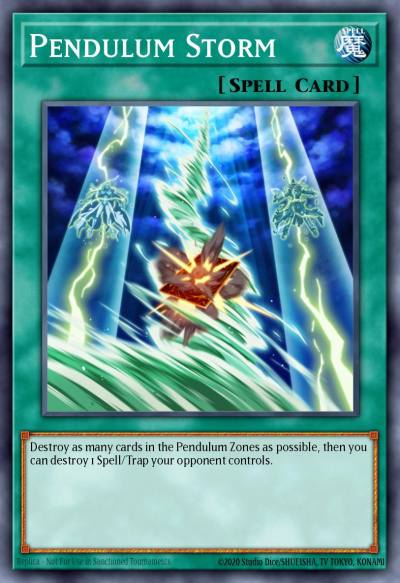 Pendulum Storm Super Rare BOSH-EN057 Breakers of Shadow Yugioh card