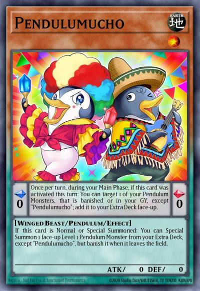 Pendulumucho Super Rare MP18-EN008 2018 Mega-Tin Mega Pack Yugioh card