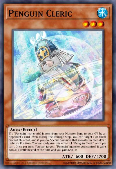 Penguin Cleric Common BODE-EN026 Burst of Destiny Yugioh card