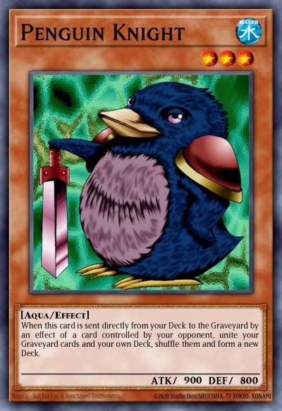 Penguin Knight Common DB1-EN001 Dark Beginning 1 Yugioh card
