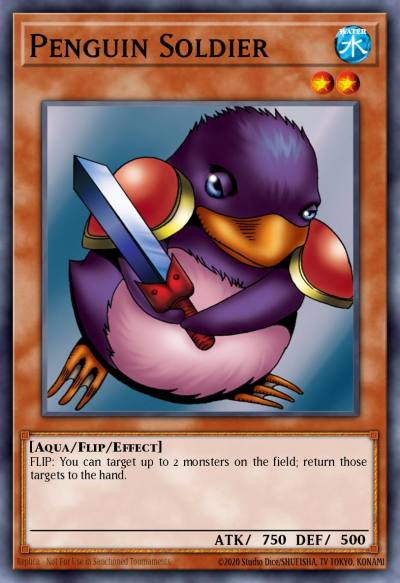 Penguin Soldier Common STAX-EN023 2-Player Starter Set Yugioh card