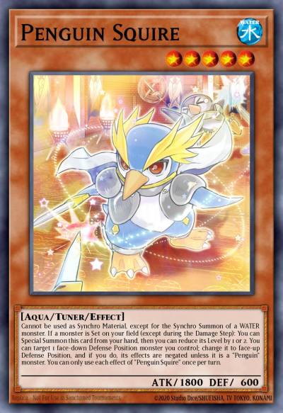 Penguin Squire Common BODE-EN024 Burst of Destiny Yugioh card
