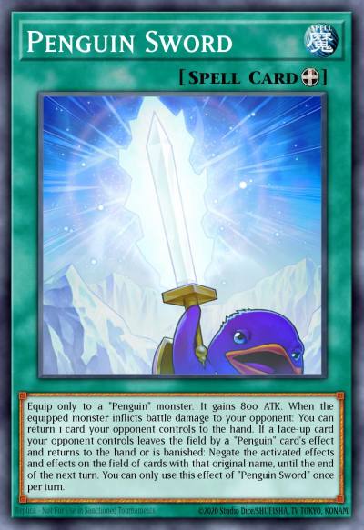 Penguin Sword Ultra Rare BROL-EN008 Brothers of Legend Yugioh card
