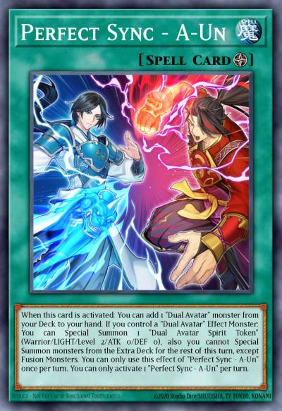 Perfect Sync - A-Un Common MP23-EN276 25th Anniversary Tin Dueling Heroes Mega Pack Yugioh card